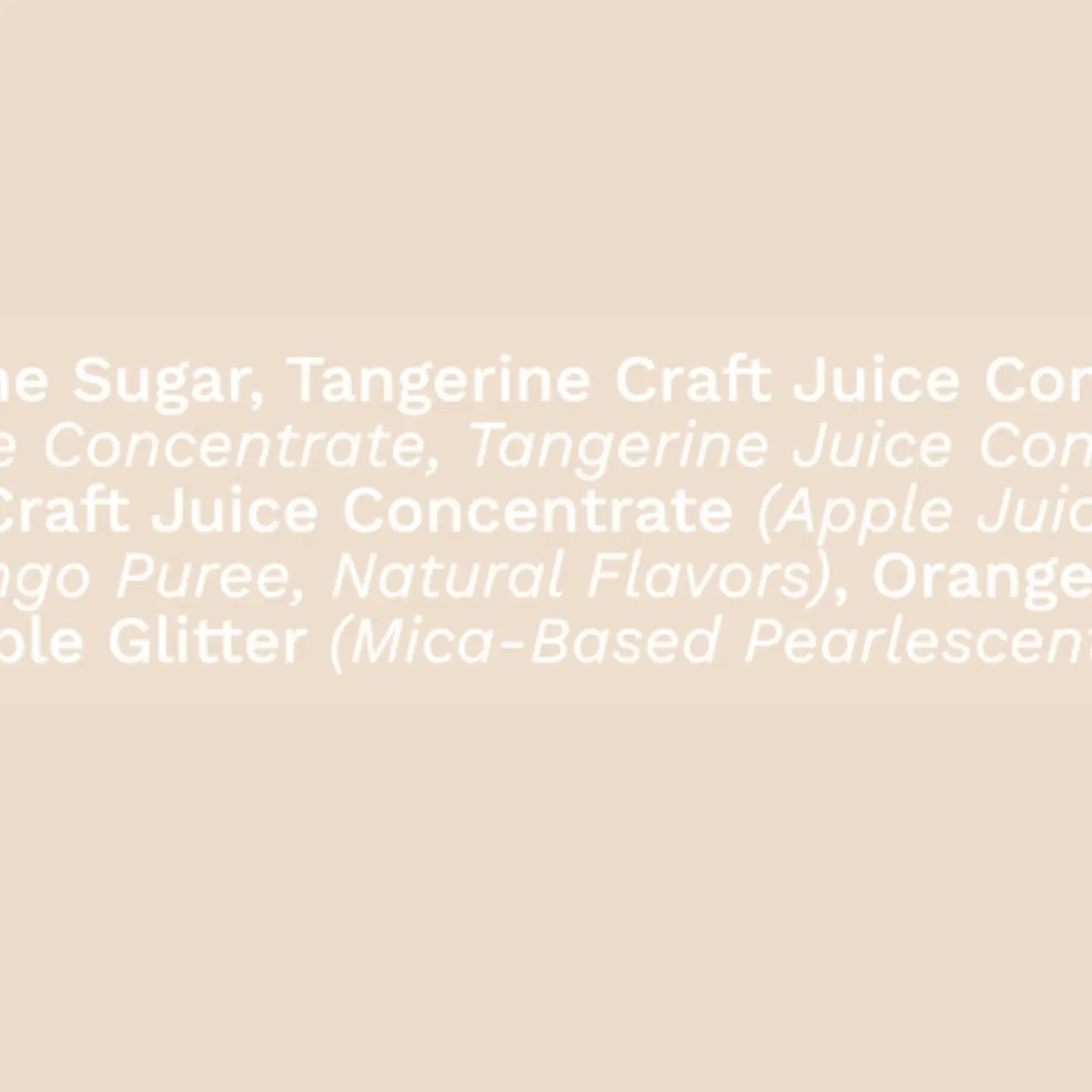 Cocktail & Mocktail Mixer | Glitter Mimosa
