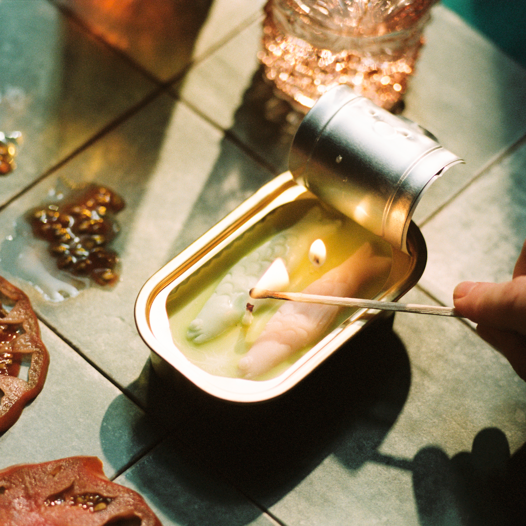 Tinned Fish Candle | Olive Oil & Sea Salt