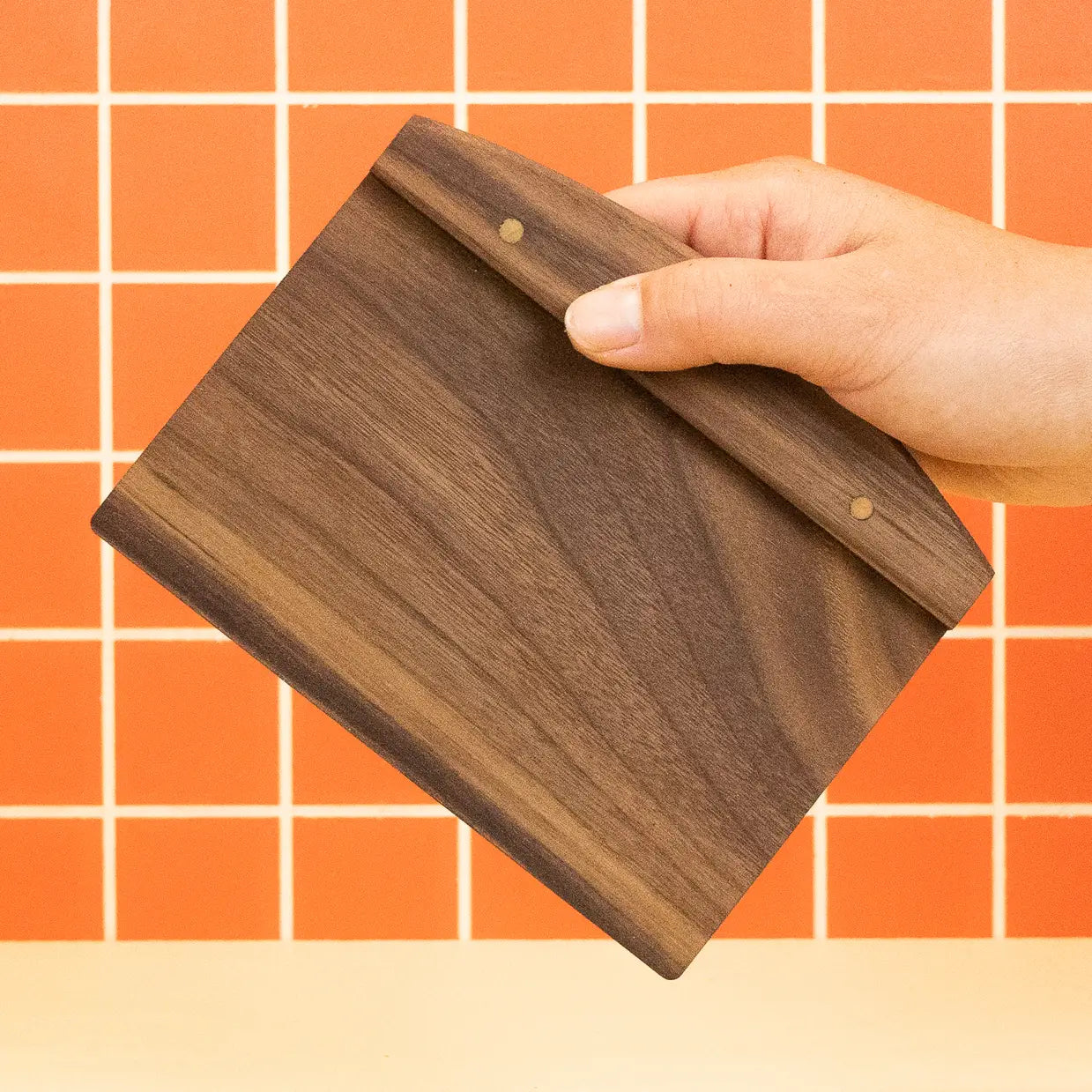 Walnut Bench Scraper | handmade