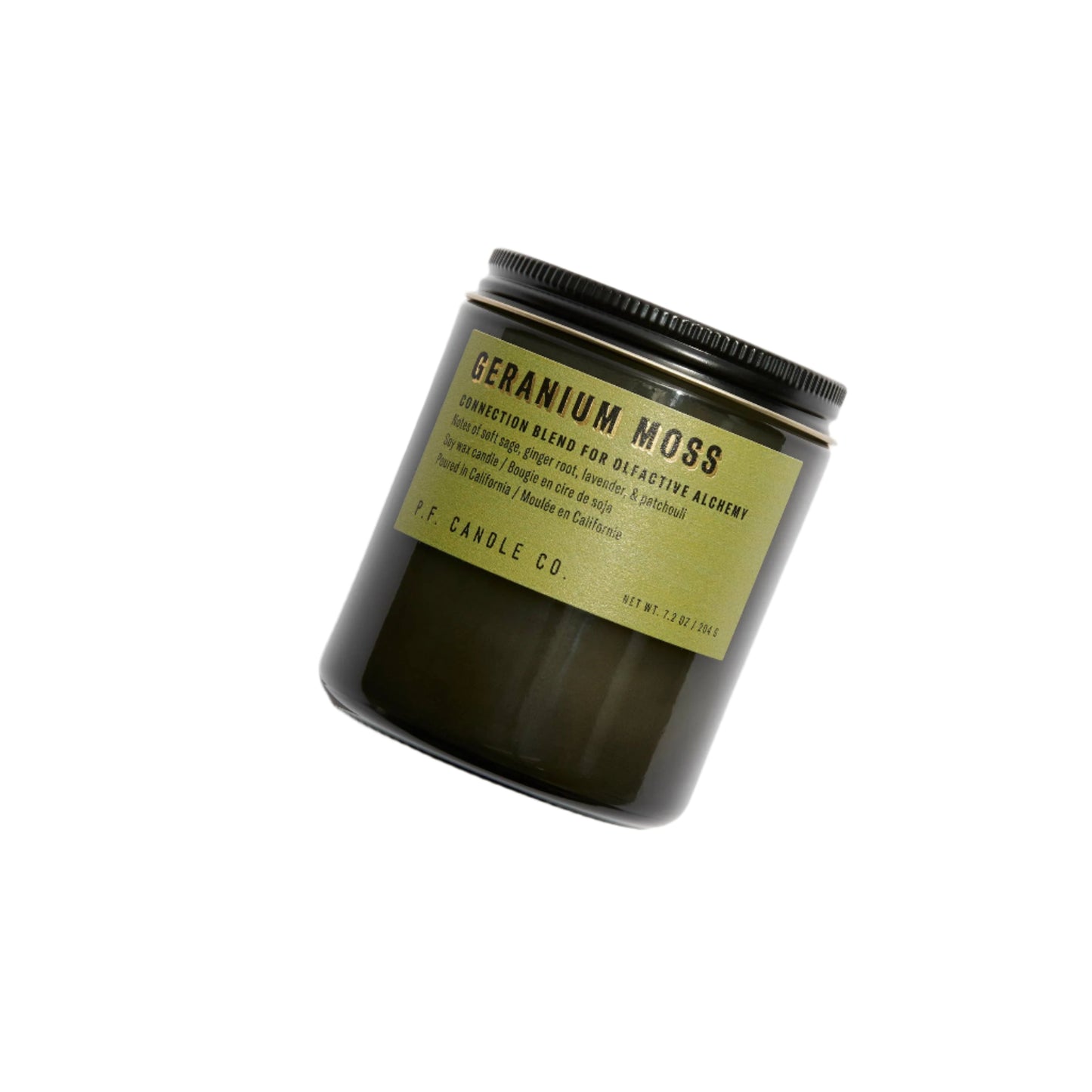 Geranium Moss - sage, ginger root, lavender + patchouli