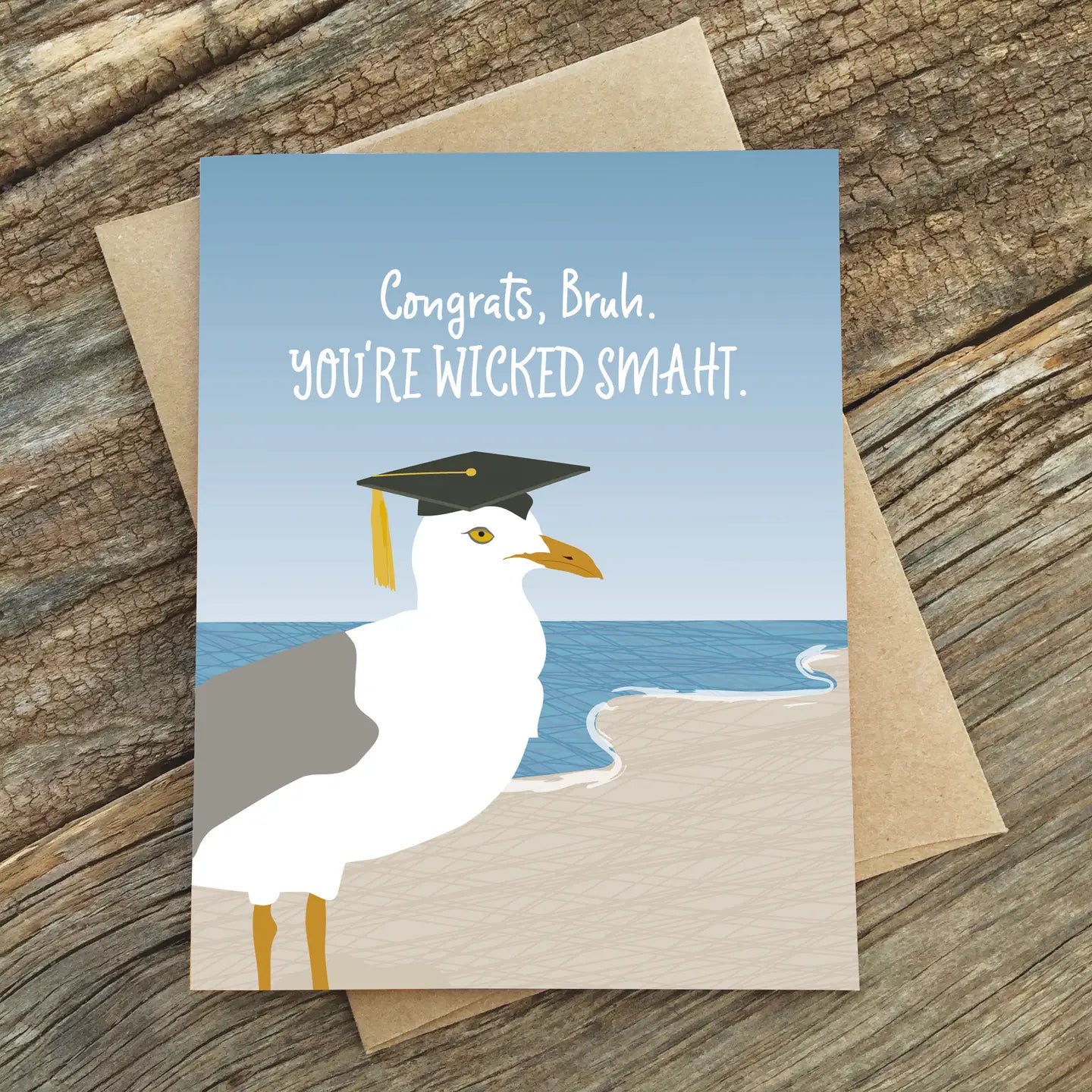 Grad Card | Congrats Bruh You're Wicked Smart