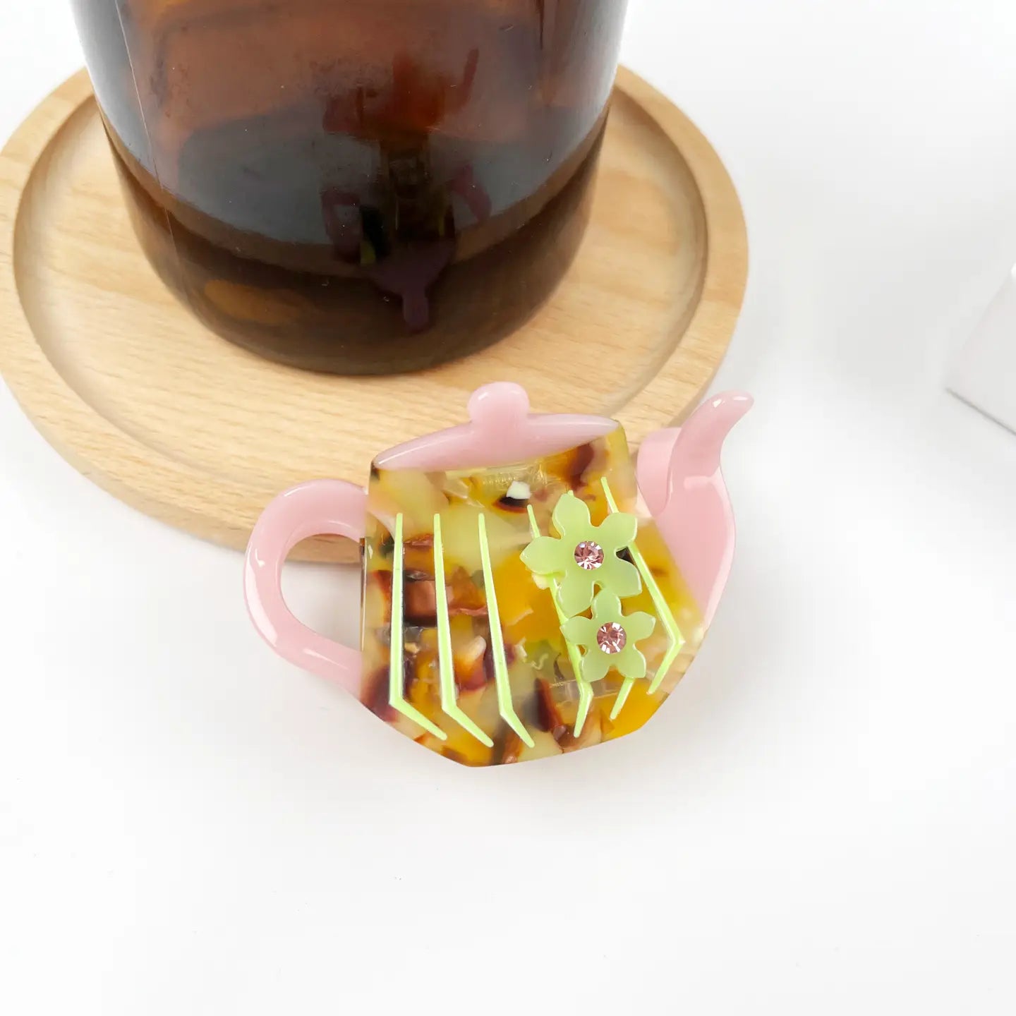 Teapot Hair Clip