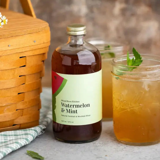Cocktail Mocktail Mixer Syrup | Watermelon & Mint