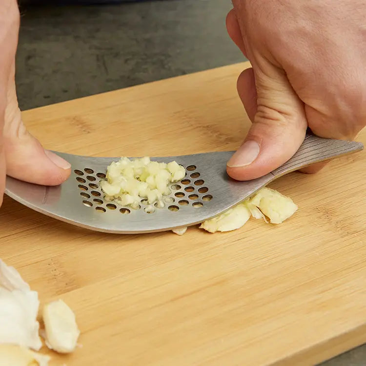 Stainless Steel Fish Garlic Press
