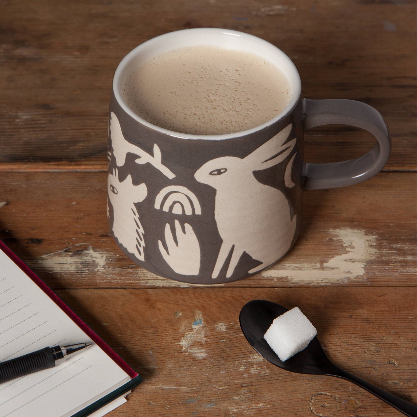 Timber Imprint Ceramic Mug