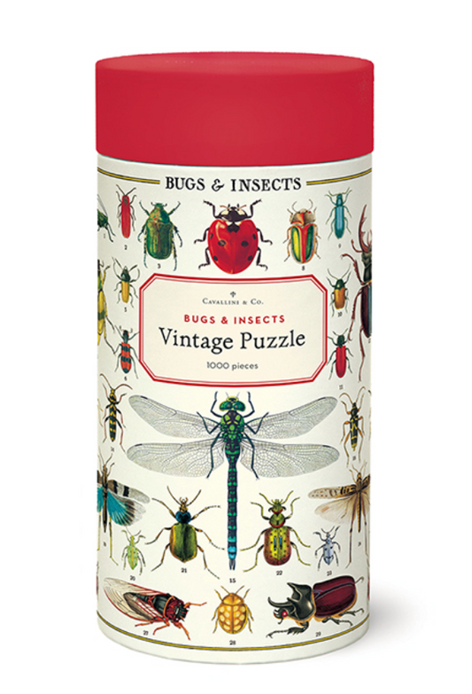 Cavallini Vintage Puzzle - Bug + Insect Puzzle