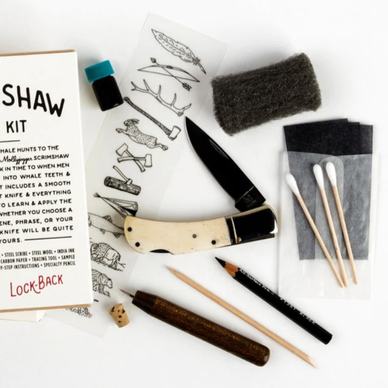 Scrimshaw Knife Kit