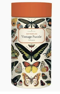 Cavallini Vintage Puzzle-Butterflies