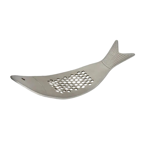 Stainless Steel Fish Garlic Press