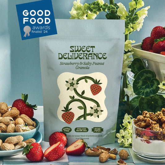 Blueberrry Sunflower Butter Granola