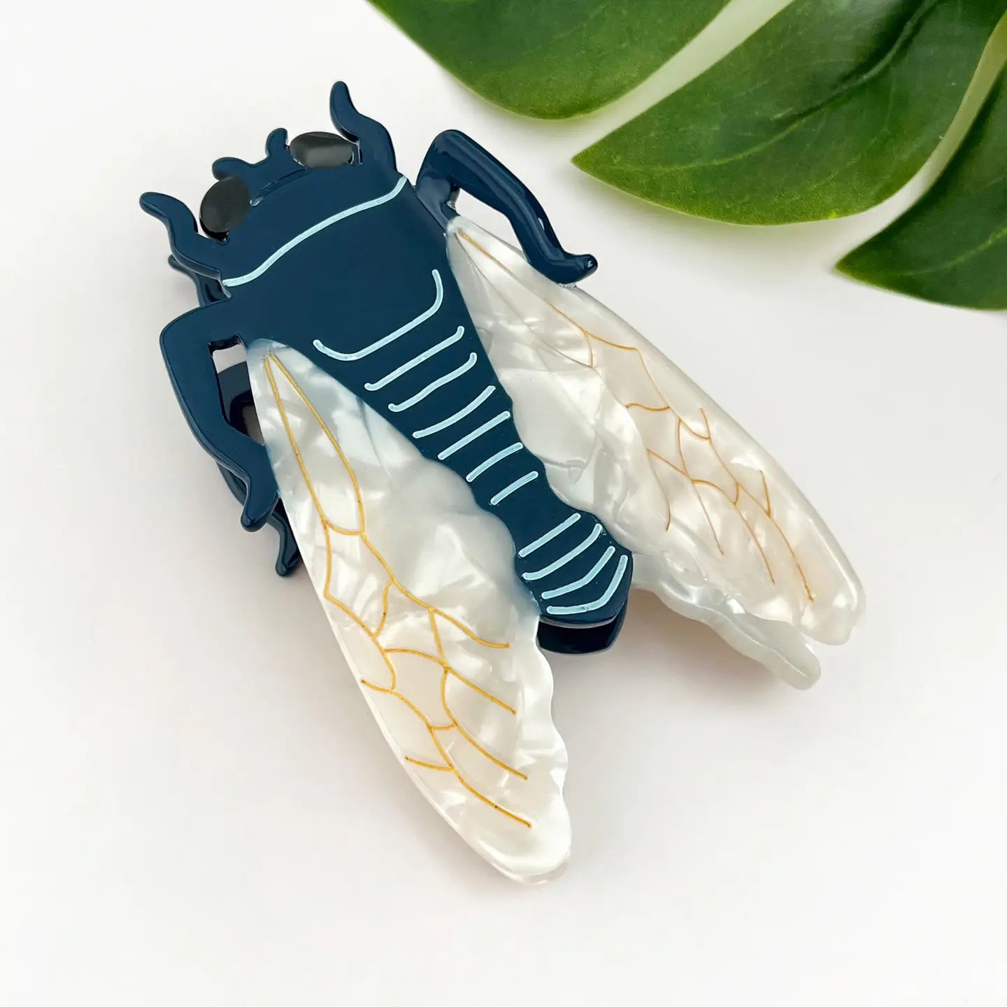 Acetate Cicada Hair Claw Clip