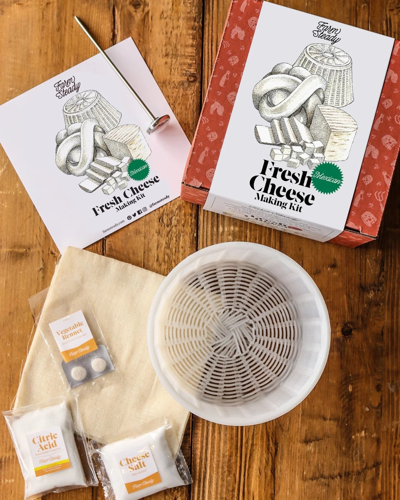 Mexican Cheese Making Kit