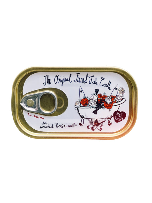 Tinned Fish Candle - Smoked Rose Water